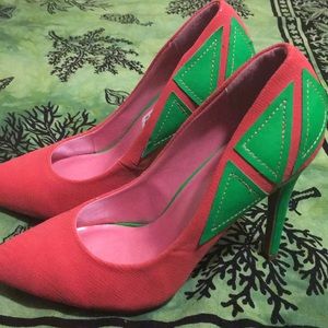 Pink and Green Geometric Pumps